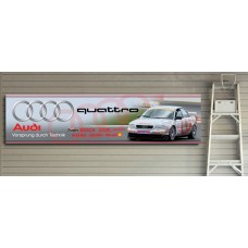 Audi A4 Quattro Touring Car Garage/Workshop Banner